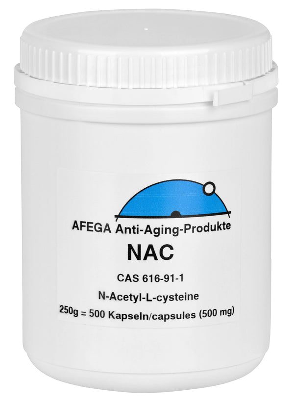 250 g NAC (N-Acetyl-L-Cystein) - 500 cápsulas de 500 mg cada