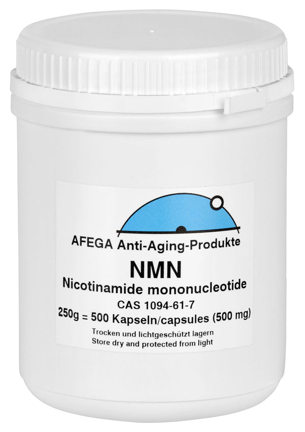 250 g NMN-Pulver (Nicotinamid-Mononukleotid) - 500 Kapseln zu je 500 mg