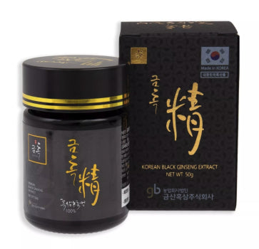 Ginseng negro coreano - Frasco de extracto de 50 g