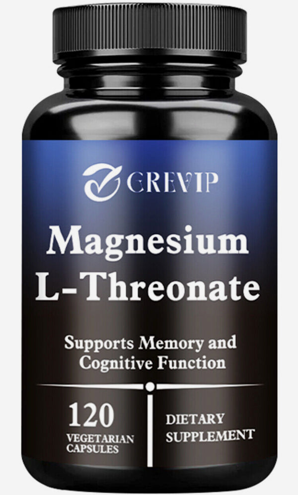 Magnesium L-Threonat – Für mentale Klarheit und zelluläre Resilienz (Made in USA)