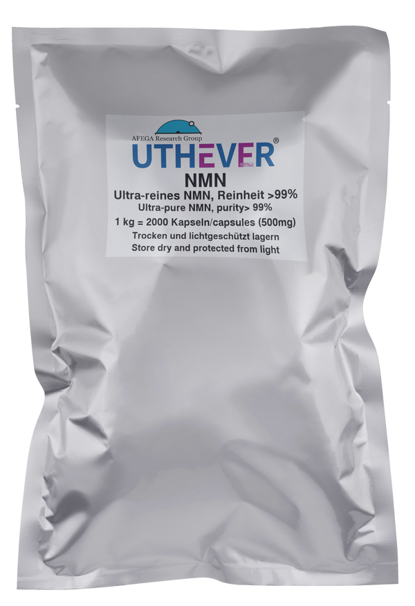 1 kg UTHEVER® NMN (Nicotinamid-Mononukleotid) - 2.000 Kapseln zu je 500 mg