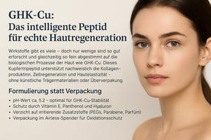 GHK-Cu: Das intelligente Peptid für echte Hautregeneration