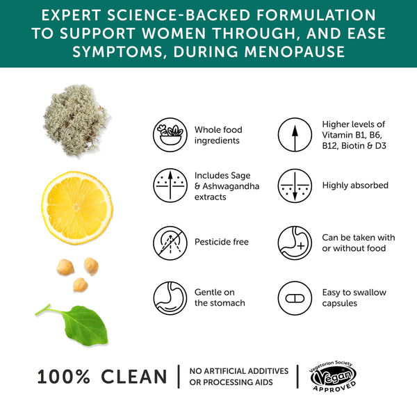 Together Health - Nahrungsergänzungsmittel für die Wechseljahre — Vitamine und Kräuter