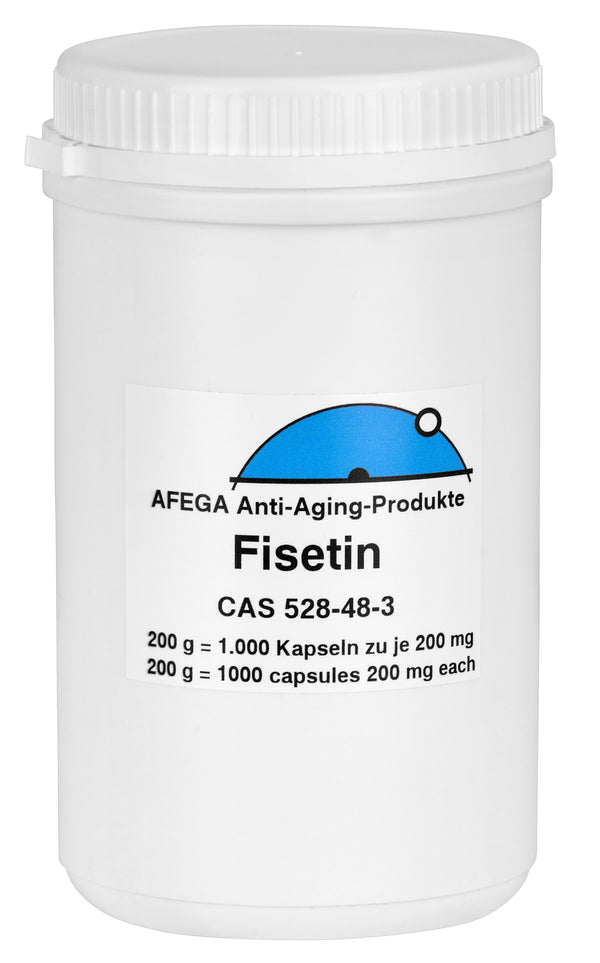 200 g Fisetina (1000 cápsulas de 200 mg cada una)