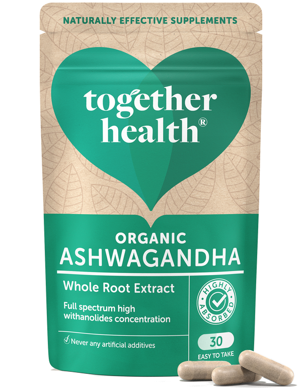 Together Health - Ashwagandha-Ergänzungsmittel — Bio — 30 Kapseln