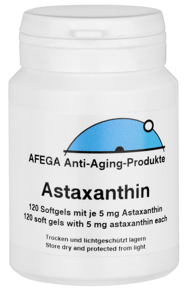 120 soft gels with 5 mg astaxanthin each