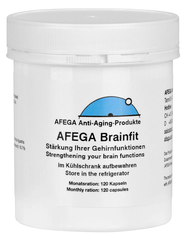AFEGA® Brainfit - Prophylaxe (40+) gegen Vergesslichkeit und nachlassende verbale Kompetenz