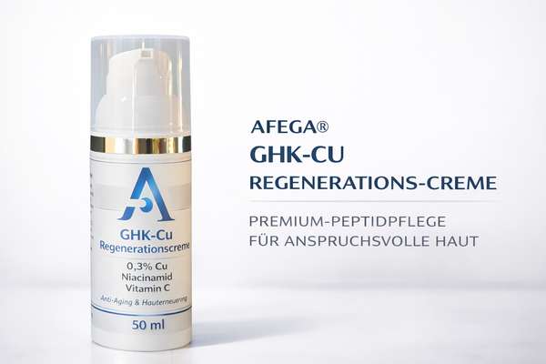AFEGA® GHK-Cu-Creme (0,3% Cu) – Premium-Peptidpflege für anspruchsvolle Haut (50 ml)