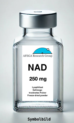 250 mg NAD (β-Nicotinamidadenindinukleotid, oxidierte Form; CAS 53-84-9) - 1 Inj. Fl. Trs. in 10 ml - Ampulle - Rückgabe ausgeschlossen! - Importware