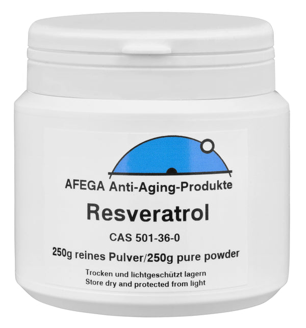 250 g Resveratrol-Pulver; 98 % Reinheit (pflanzenbasiert)