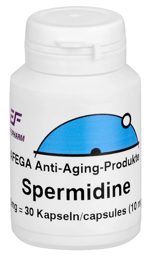 300 mg Spermidin in 30 Kapseln zu je 10 mg