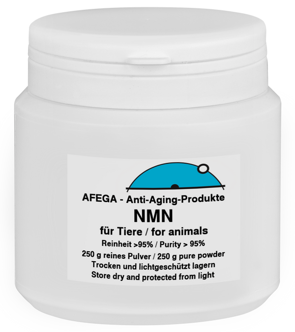 250 g NMN-Pulver (Nicotinamid Mononukleotid) für Haustiere - Reinheit 95%