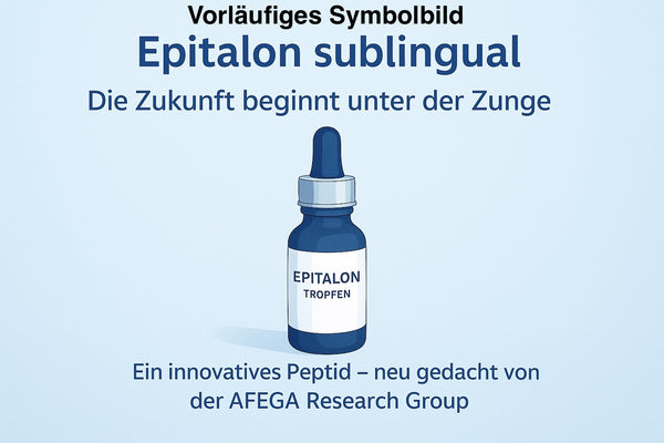 Vorankündigung: AFEGA® Epitalon Sublingual Tropfen - Rezeptur (50 ml)