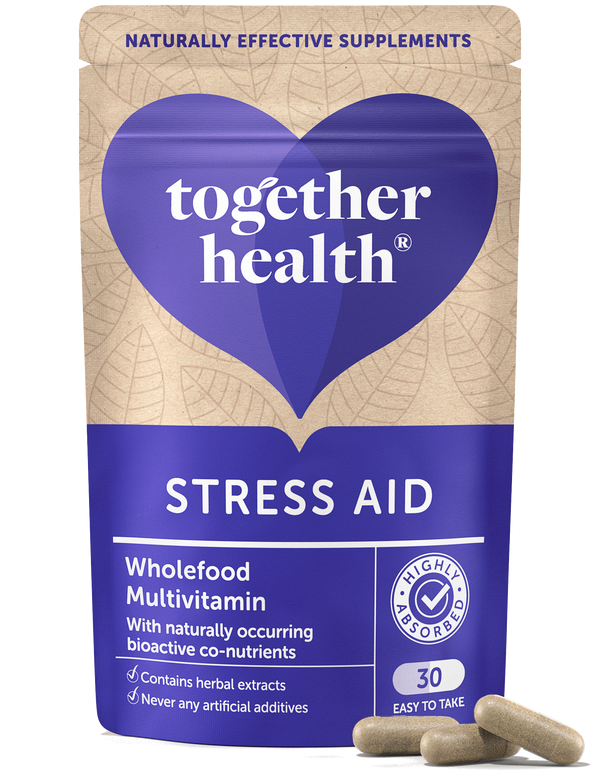 Together Health - Stress Aid — Stressergänzungsmittel — 30 Kapseln