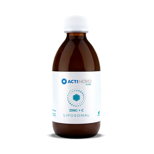 Actinovo liposomales Zink in brauner Flasche, 250ml