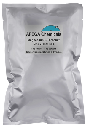 AFEGA Chemicals Magnesium L-Threonat im Beutel, 1kg Pulver