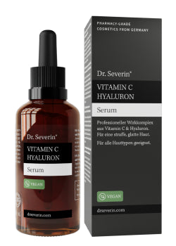 Dr. Severin Serum Vitamin C Hayluron, braune Pipettenflasche
