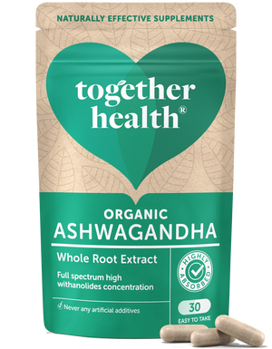 Together Health Ashawaghanda Kapseln (30 Stück), Whole Root Extract, in einer Tüte