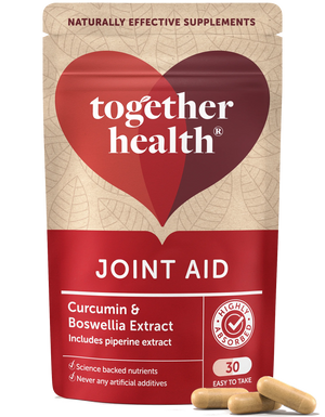 Together Health Joint Aid Kapseln (30 Stück) mit Curcumin, Weihrauch und Piperinextrakt in einer Tüte
